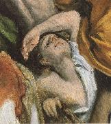 El Greco Detail of  The Christ is driving businessman in the fane USA oil painting reproduction